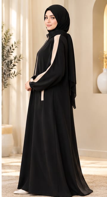 Zipper Abaya