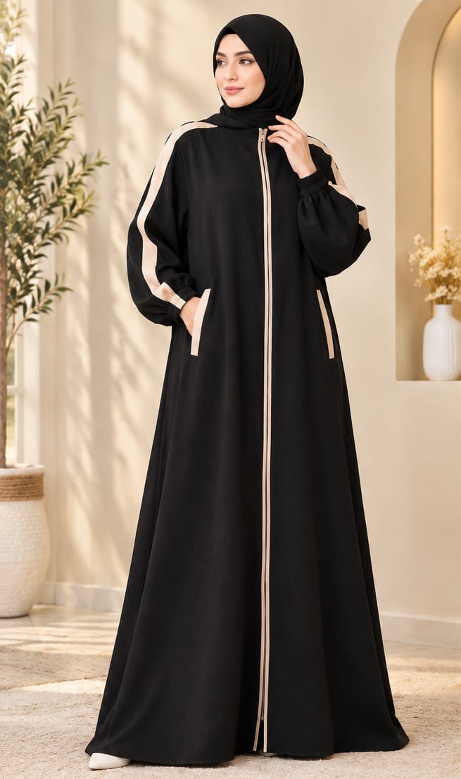 Zipper Abaya